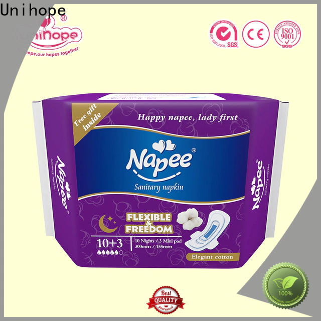 Unihope sanitary pads online brand for department store