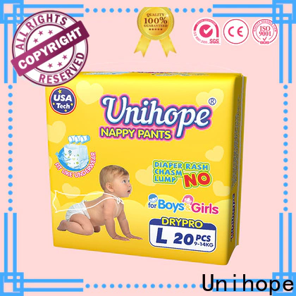 Unihope Best Unihope organic pull up diapers factory for children store