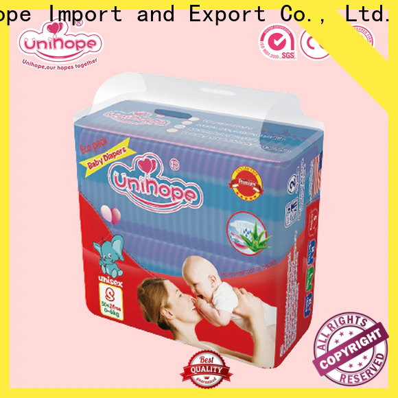 Unihope New Unihope best biodegradable diapers distributor for baby care shop