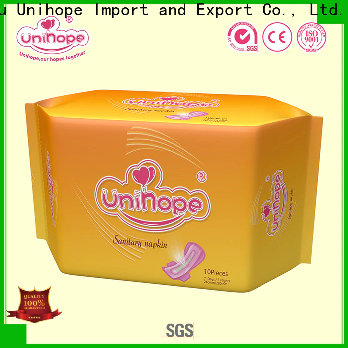 Unihope Top Unihope cotton sanitary pads distributor for women