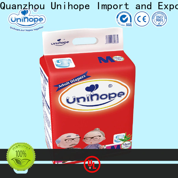 Top Unihope adult diapers xxl factory for elderly people