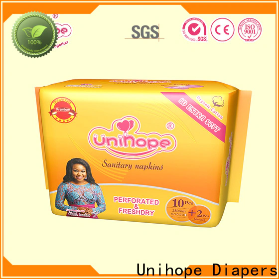 Bulk buy Unihope best sanitary pads for teenager brand for women