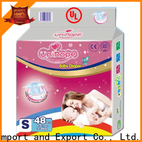 Unihope bulk diapers Supply for baby care shop