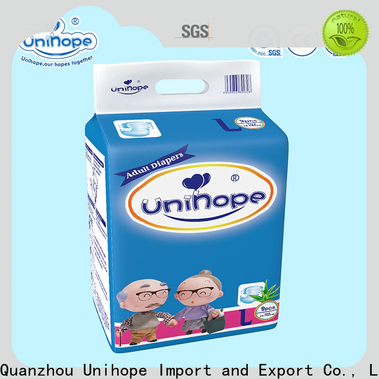Unihope overnight diapers for adults distributor for old people