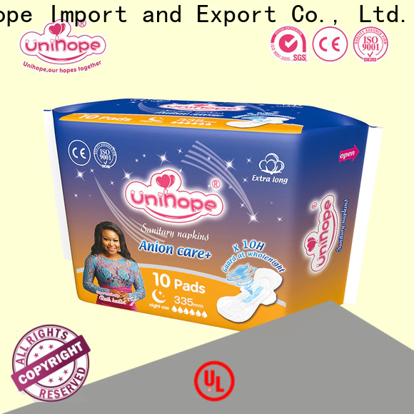 Unihope Best Unihope organic sanitary napkins company for women