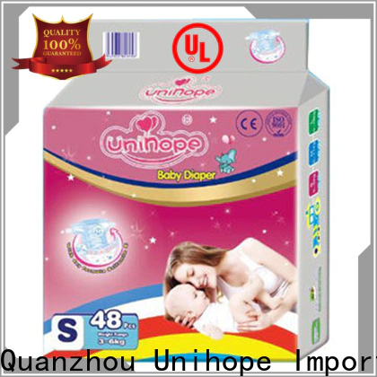 High-quality Unihope best disposable diapers for newborns for business for baby store