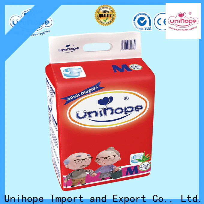 Best Unihope overnight diapers for adults with tabs distributor for patient