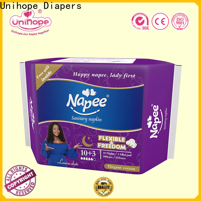 Unihope New Unihope sanitary pads for first period manufacturers for women