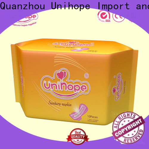 Unihope free sanitary pads for business for department store
