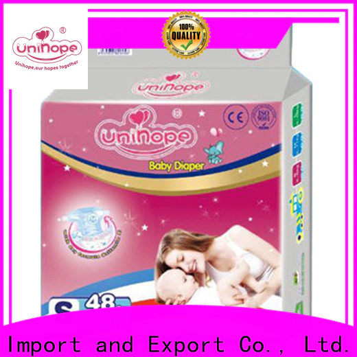Unihope Wholesale Unihope infant disposable diapers Supply for children store