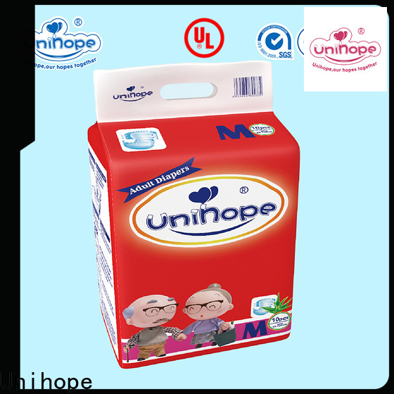 Unihope Latest Unihope cotton diapers for adults for business for patient