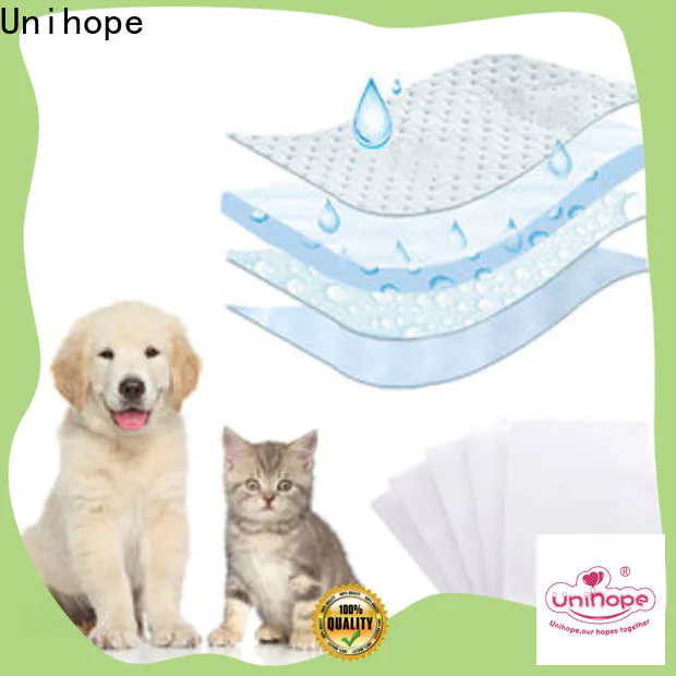 Unihope eco friendly puppy pads dealer for pet cleaning