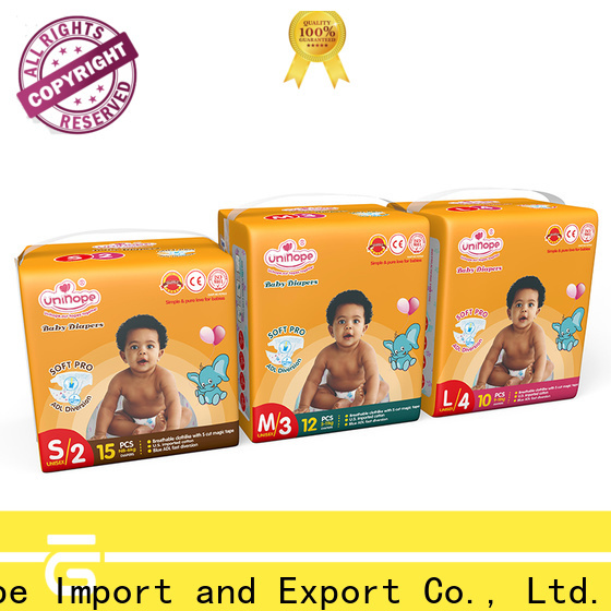 Latest Unihope best baby boy diapers Suppliers for department store