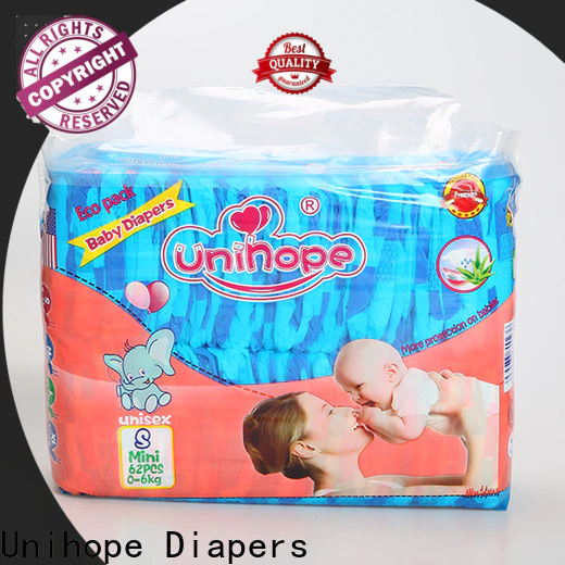 Unihope the best disposable diapers for business for baby store