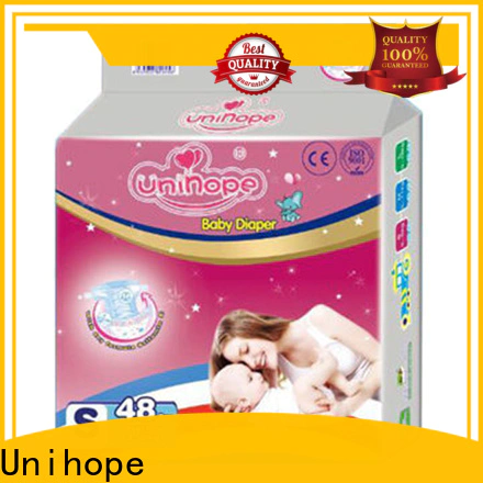 Unihope Bulk buy Unihope cheap newborn baby diapers dealer for children store
