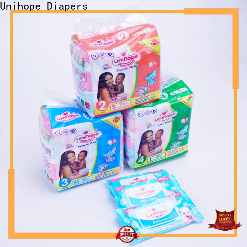 Unihope free diaper delivery factory for department store
