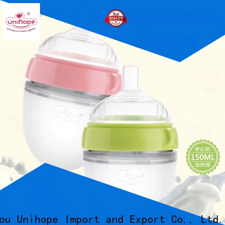 Unihope Top Unihope silicone feeding bottle brand for baby store