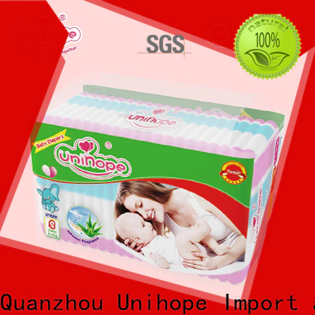 Top Unihope disposable baby nappies brand for baby care shop