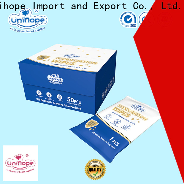 Unihope Wholesale Unihope disinfectant wipes for skin for business for supermarket