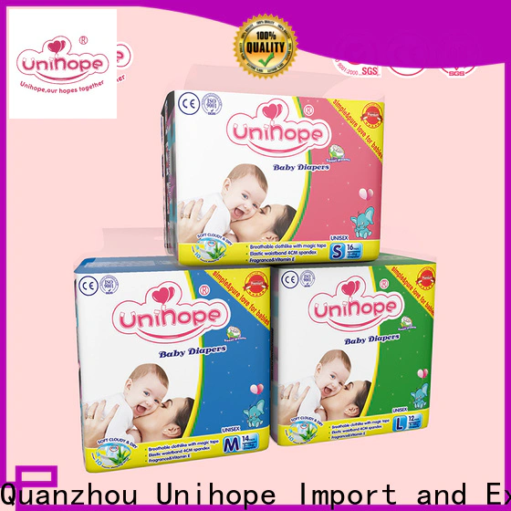 Unihope High-quality Unihope best diapers for boys brand for department store