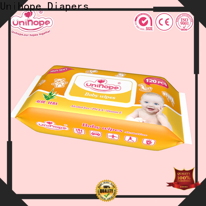 Unihope baby wipes for sensitive skin Supply for baby store