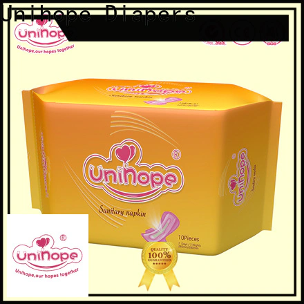 Unihope soft and dry sanitary napkins brand for women