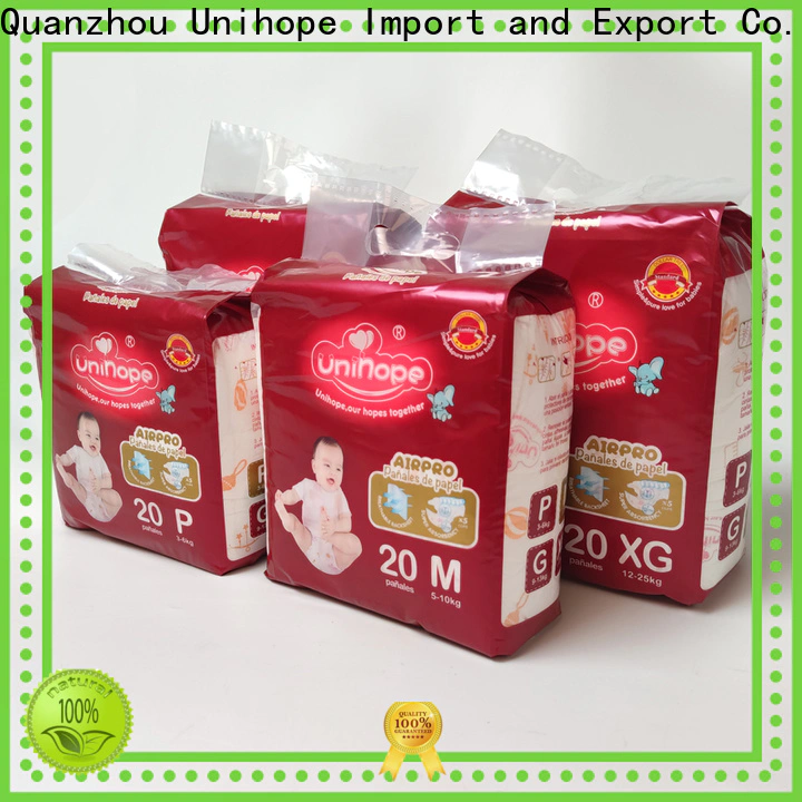Unihope brands of diapers manufacturers for baby store