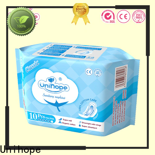 Bulk buy Unihope butterfly sanitary pads dealer for ladies