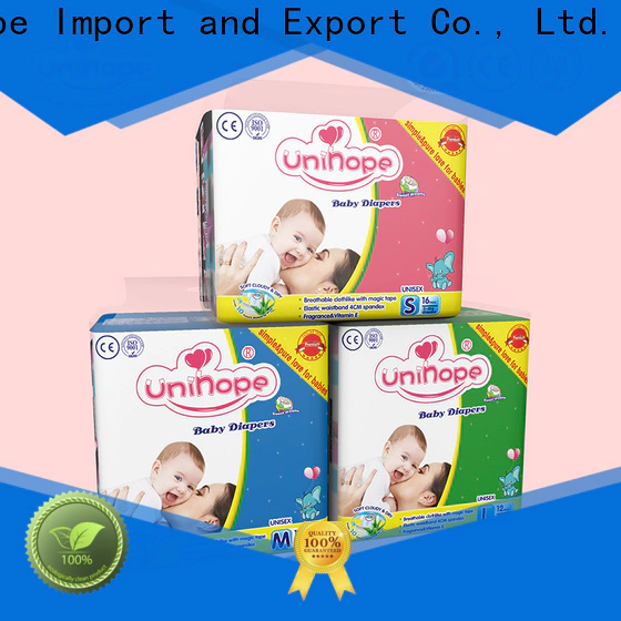 Unihope best cheap diapers for baby Suppliers for baby care shop