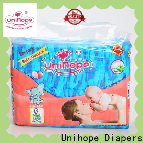 Latest Unihope best diapers to use for newborns manufacturers for children store