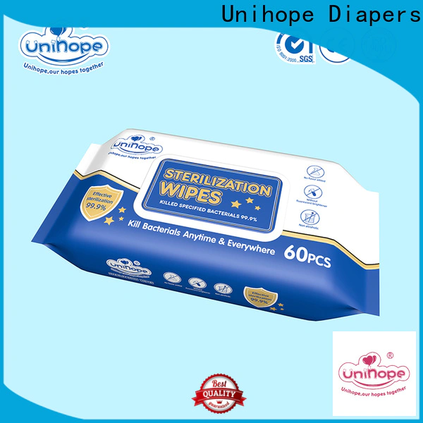 Unihope disinfectant wipes safe for skin brand for cleaning