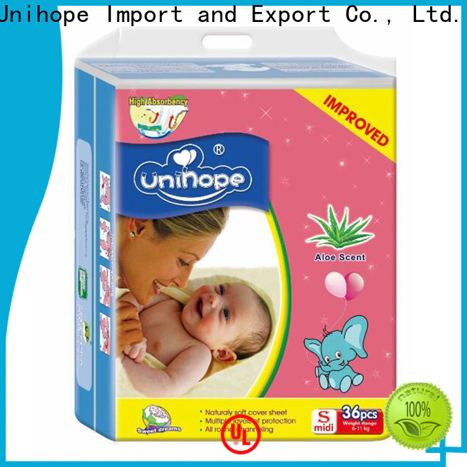Unihope cheap diapers for business for baby care shop