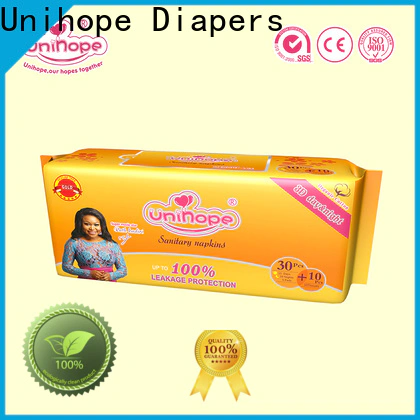 Unihope negative ion napkin Suppliers for department store