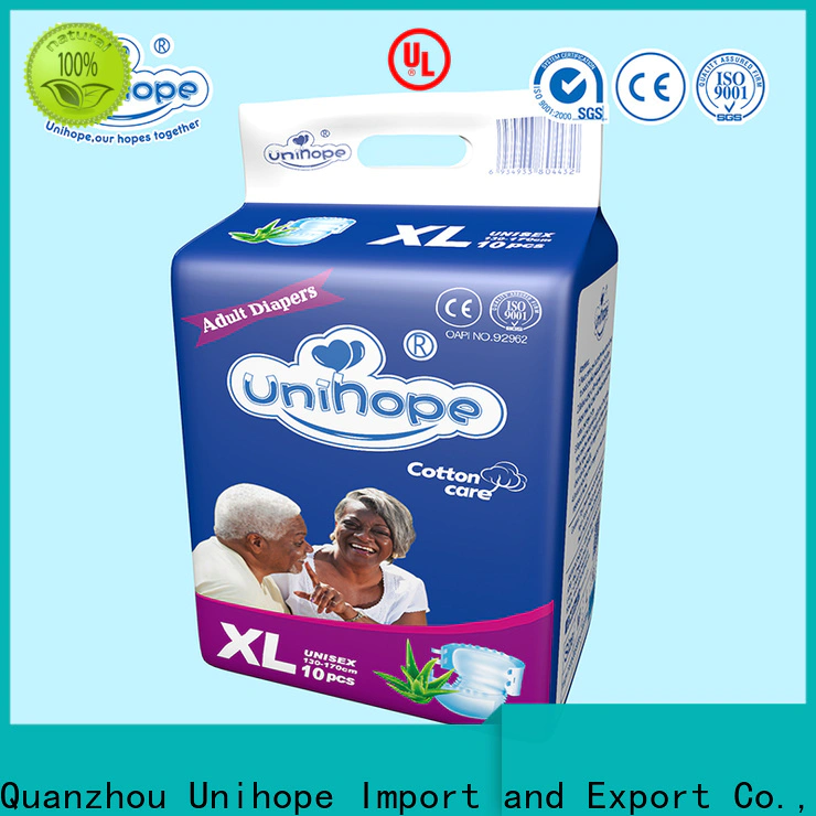 Unihope diapers for old age price company for patient
