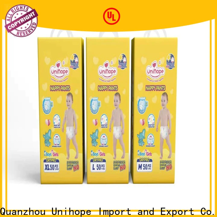 Top Unihope 360 pull up diapers Supply for baby store
