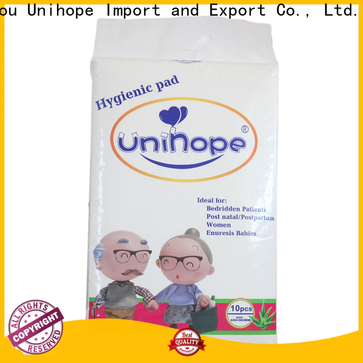 Unihope Wholesale Unihope adult incontinence pads distributor for patient