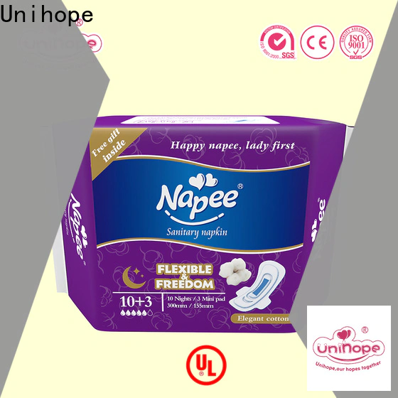 Unihope cotton pads for periods distributor for women