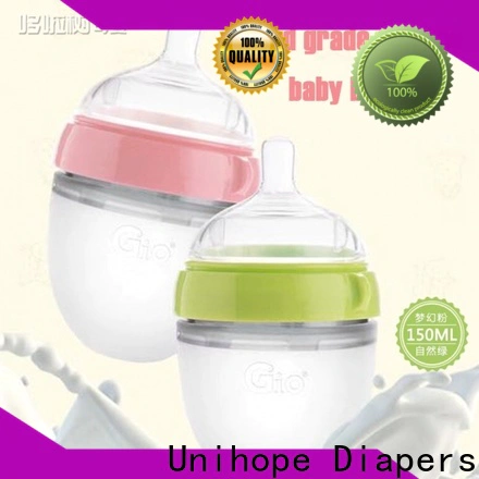 High-quality Unihope silicone nipple baby bottle company for department store