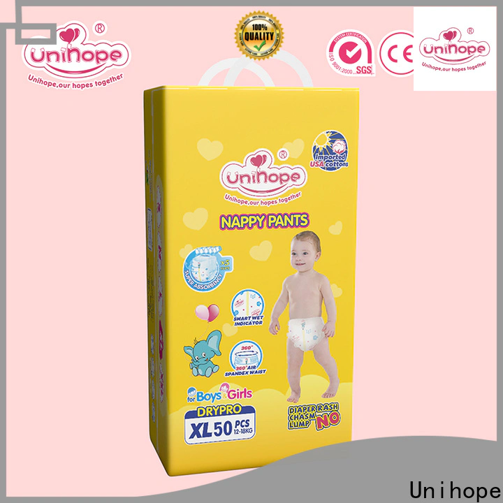 High-quality Unihope infant pull ups Suppliers for baby care shop