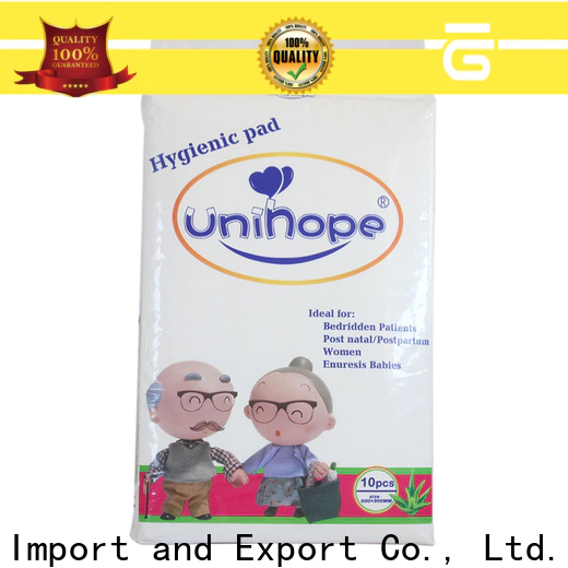 Unihope adult pads Suppliers for old people