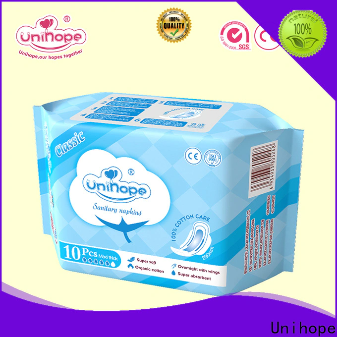 Unihope High-quality Unihope women napkin distributor for department store