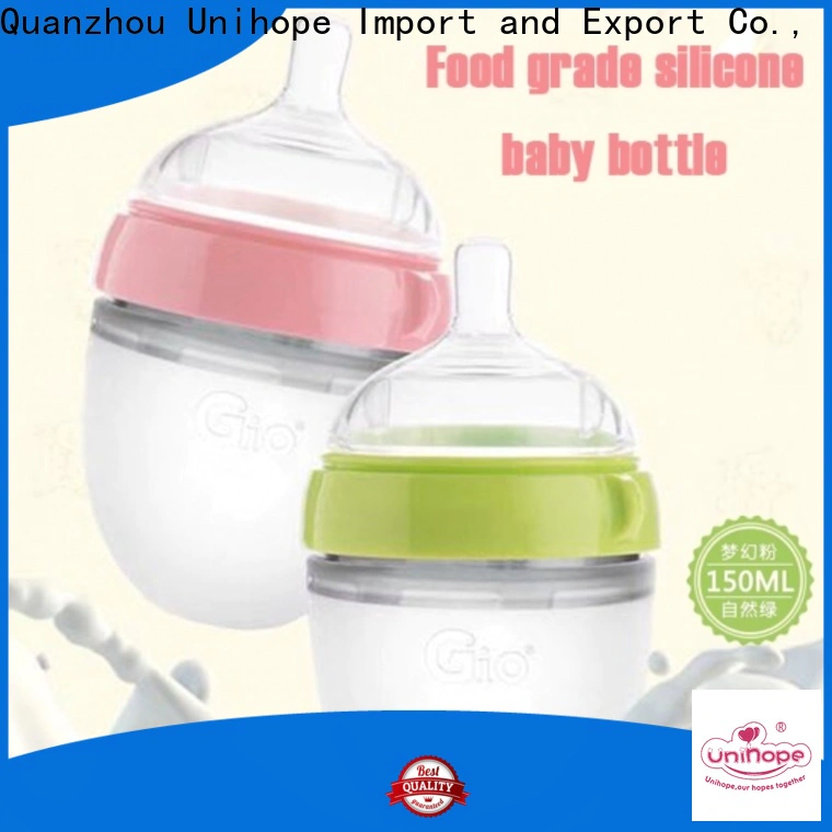 Unihope silicone milk bottle for business for baby store