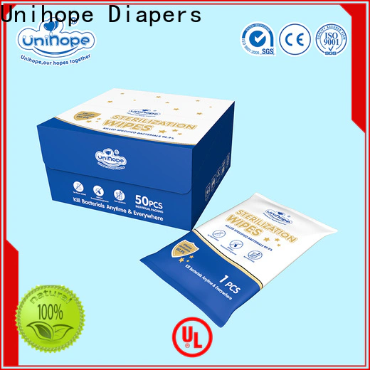 Unihope Latest Unihope hospital antiseptic wipes brand for cleaning