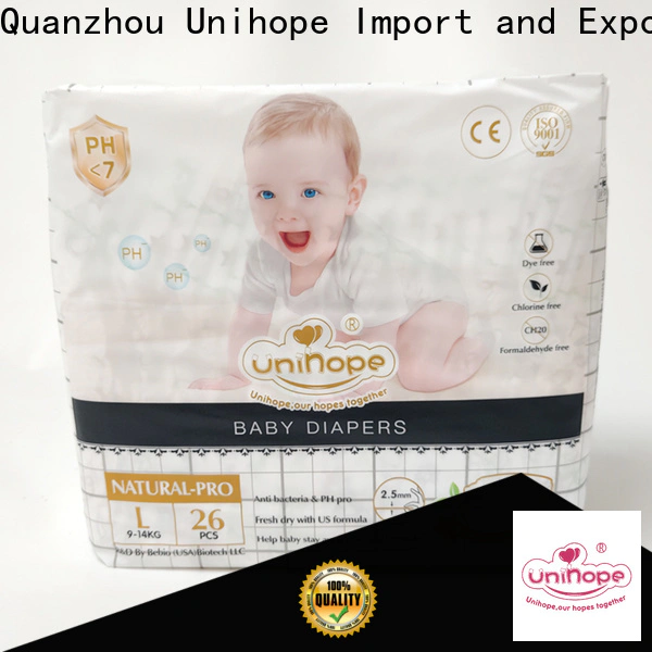 Unihope best diapers for newborns manufacturers for department store