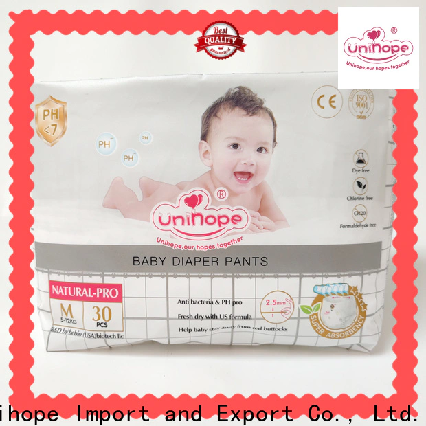 Unihope Wholesale Unihope infant pull ups brand for children store