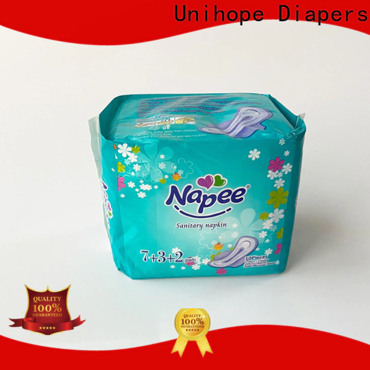 Latest Unihope natural sanitary napkins Suppliers for department store