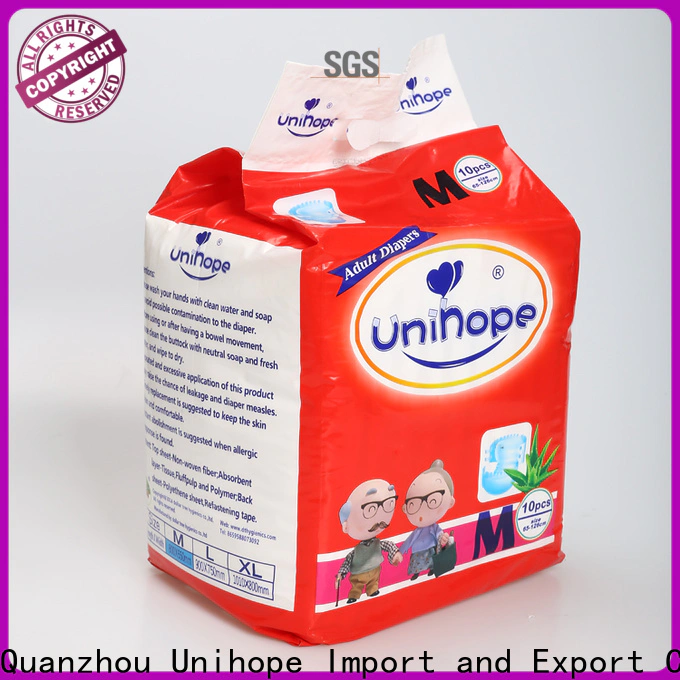 Wholesale Unihope extra large diapers for adults Supply for patient