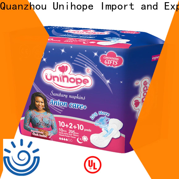 Best biodegradable sanitary pads Supply for ladies