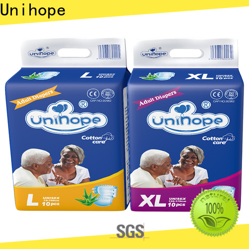 Unihope adult diapers large company for old people