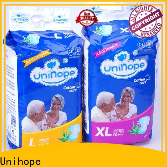 Unihope News adult diapers with tabs Suppliers for old people